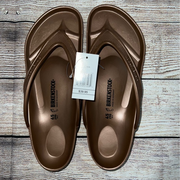 Birkenstock Honolulu Eva Copper Men’s Sandals Flip Flops New Size 45 - Picture 1 of 4